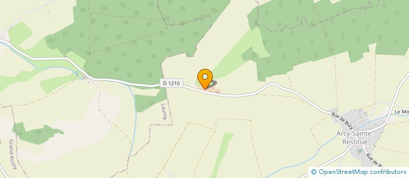 localisation de l'entreprise SOCIETE ABCHH HOBREAUX  ARCY-SAINTE-RESTITUE