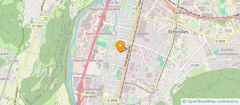 localisation de l'entreprise SOCIETE ABDELLI à ECHIROLLES