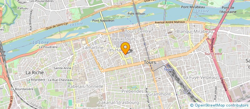 localisation de l'entreprise SOCIETE ABG à TOURS