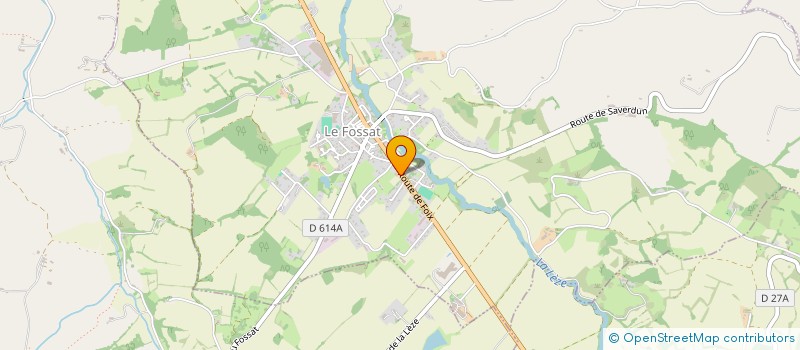 localisation de l'entreprise SOCIETE ABRIBAT à LE FOSSAT