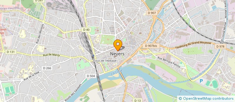 localisation de l'entreprise SOCIETE ACADEMIQUE DU NIVERNAIS à NEVERS