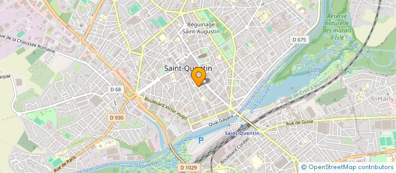 localisation de l'entreprise SOCIETE ACADEMIQUE SAINT QUENTIN à SAINT-QUENTIN