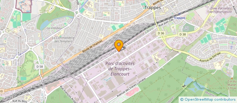 localisation de l'entreprise SOCIETE ACHEROISE DE PARTICIPATIONS à TRAPPES