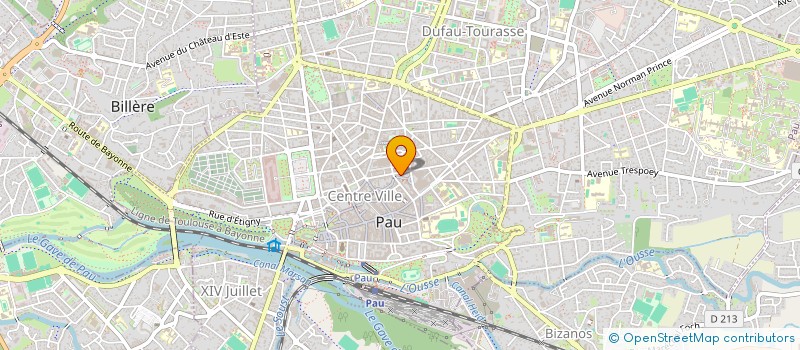 localisation de l'entreprise SOCIETE ACHYL DISTRIBUTION à PAU