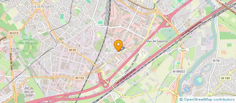localisation de l'entreprise SOCIETE ACTION PLUS à MONTPELLIER