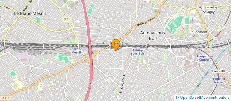localisation de l'entreprise SOCIETE ACTIVITES SPECIALISEES PETROLIERES à AULNAY-SOUS-BOIS