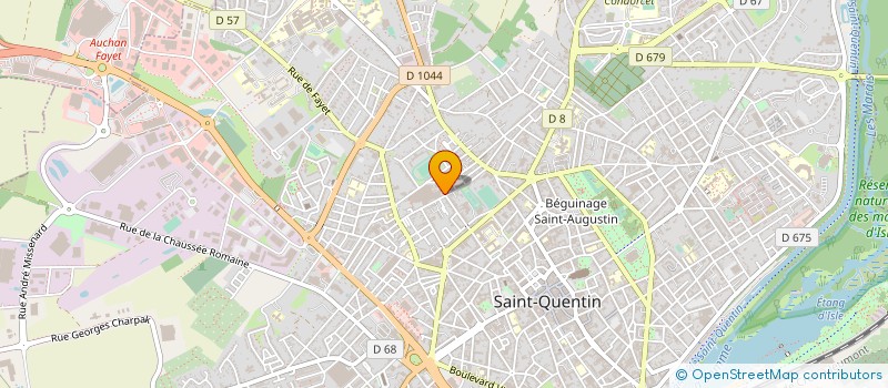localisation de l'entreprise SOCIETE ACTYPLAST à SAINT-QUENTIN