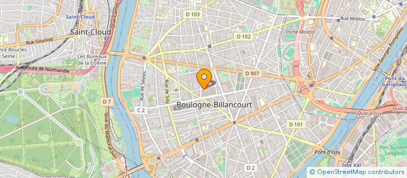 localisation de l'entreprise SOCIETE AE à BOULOGNE-BILLANCOURT