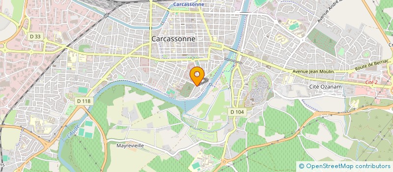 localisation de l'entreprise SOCIETE AERONOVA à CARCASSONNE