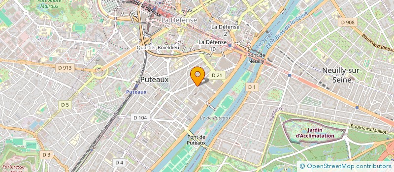 localisation de l'entreprise SOCIETE AFRIQUE EUROPE TRANSACTIONS à PUTEAUX