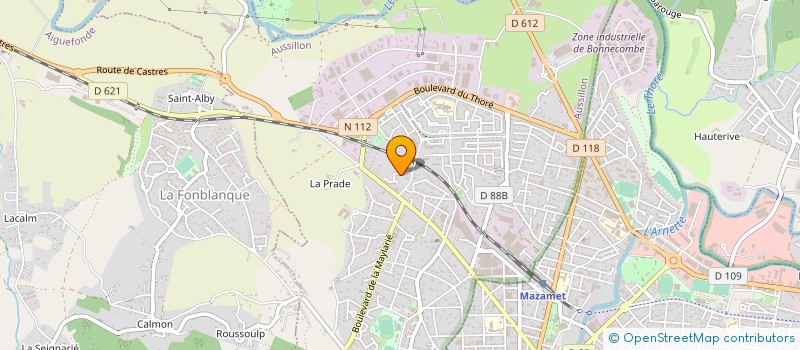 localisation de l'entreprise SOCIETE AFYON à AUSSILLON
