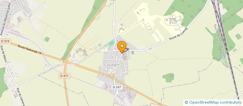 localisation de l'entreprise SOCIETE AGRICOLE DE COUBERT  COUBERT