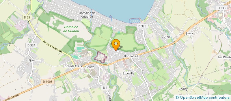 localisation de l'entreprise SOCIETE AGRICOLE DU LEMAN  SCIEZ