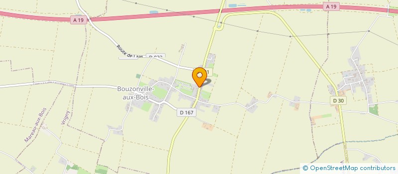 localisation de l'entreprise SOCIETE AGRICOLE GATINAISE à BOUZONVILLE-AUX-BOIS