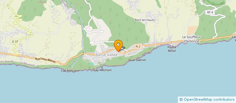 localisation de l'entreprise SOCIETE AGROALIMENTAIRE DU SUD EST DE LA REUNION à SAINT-PHILIPPE