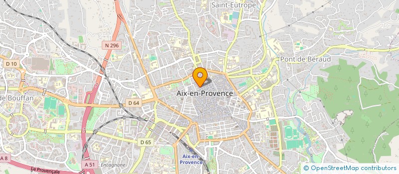 localisation de l'entreprise SOCIETE AIXOISE DE DETARTRAGE à AIX-EN-PROVENCE
