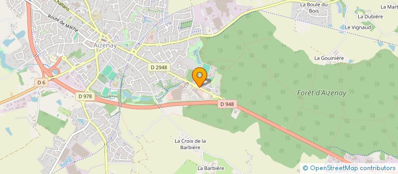 localisation de l'entreprise SOCIETE AIZENAY LOCATION MATERIEL à AIZENAY