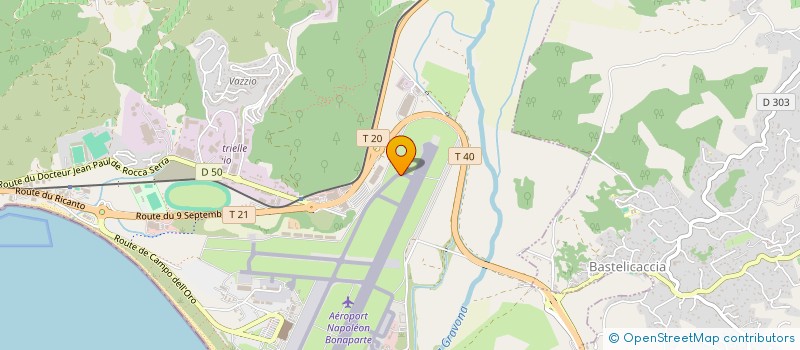 localisation de l'entreprise SOCIETE AJACCIENNE DE CHANGE à AJACCIO
