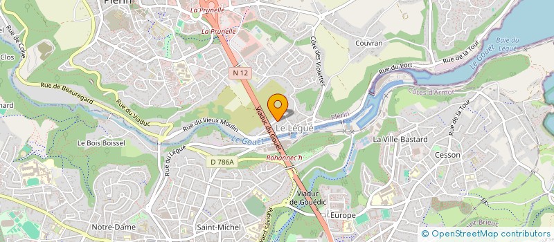 localisation de l'entreprise SOCIETE ALAIN COLLIOT  PLERIN