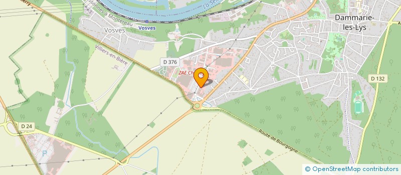localisation de l'entreprise SOCIETE ALAIN SANCHEZ à DAMMARIE-LES-LYS