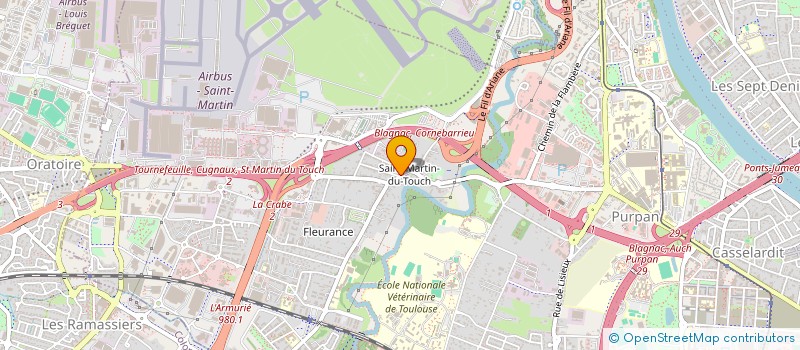 localisation de l'entreprise SOCIETE ALART à TOULOUSE