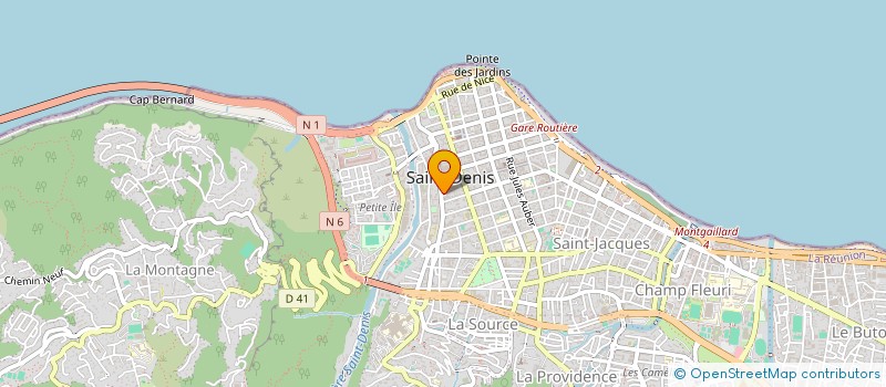 localisation de l'entreprise SOCIETE ALBARET  SAINT-DENIS