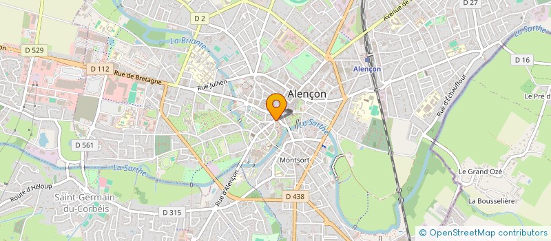 localisation de l'entreprise SOCIETE ALENCONNAISE DE PARFUMERIE à ALENCON