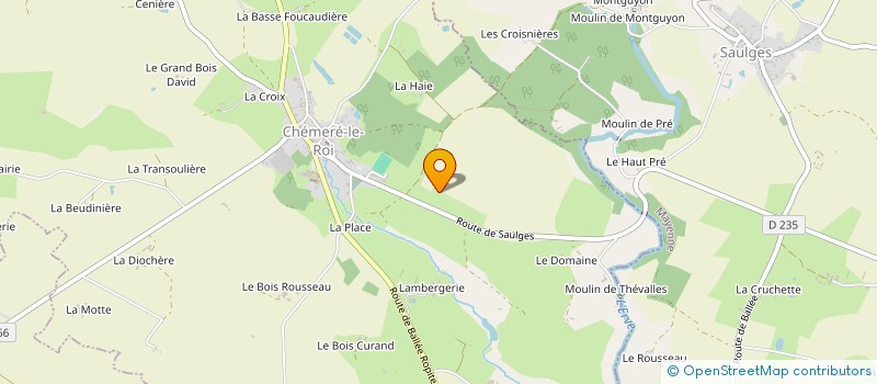 localisation de l'entreprise SOCIETE ALERTE SPORTIVE BALLEENNE  VAL-DU-MAINE