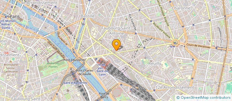 localisation de l'entreprise SOCIETE ALIMENTATION GENERALE ET EUROPEENNE  PARIS