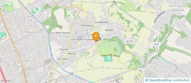 localisation de l'entreprise SOCIETE ALISON KA  BRUGUIERES