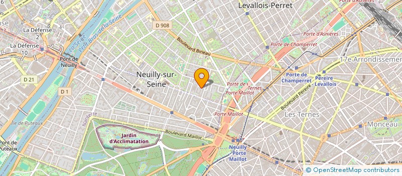 localisation de l'entreprise SOCIETE ALPHA OMEGA à NEUILLY-SUR-SEINE