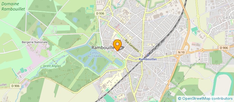 localisation de l'entreprise SOCIETE ALPHA-RAYONS  RAMBOUILLET