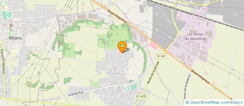 localisation de l'entreprise SOCIETE ALSAC APPLICATIONS MATHEMATIQUES à TOUSSIEU