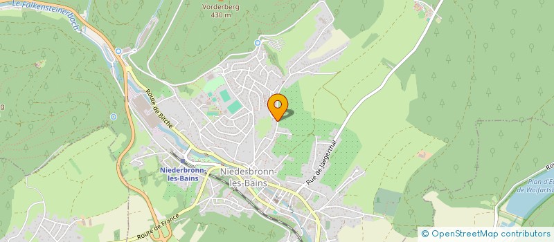 localisation de l'entreprise SOCIETE ALSACIENNE DE CONSEILS EN FONDERIE à NIEDERBRONN-LES-BAINS