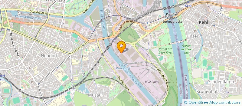 localisation de l'entreprise SOCIETE ALSACIENNE DU BOIS RECONSTITUE à STRASBOURG