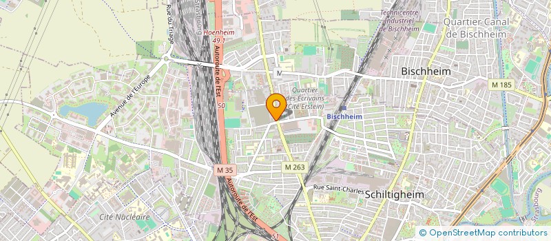 localisation de l'entreprise SOCIETE ALSACIENNE PRODUITS THERMIQUES à SCHILTIGHEIM