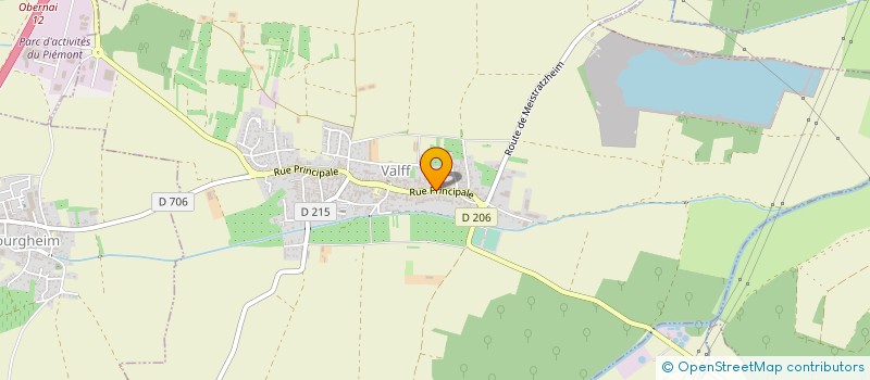 localisation de l'entreprise SOCIETE ALSACIENNE TRAVAUX ET MATERIAUX à VALFF