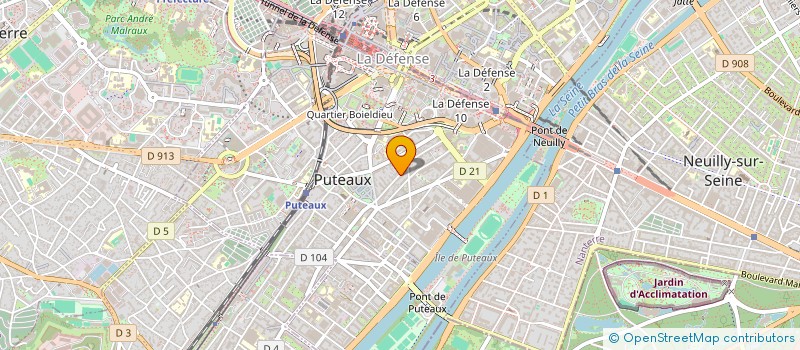 localisation de l'entreprise SOCIETE AMARIE  PUTEAUX