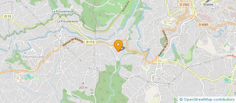 localisation de l'entreprise SOCIETE AMAVET à GRASSE