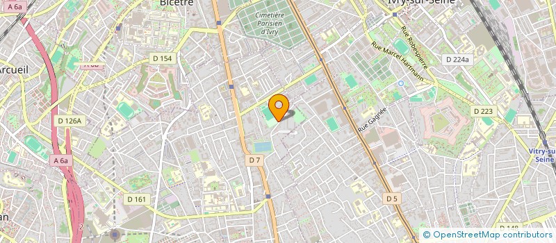 localisation de l'entreprise SOCIETE AMBER à VILLEJUIF