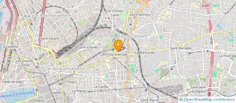 localisation de l'entreprise SOCIETE AMC  MARSEILLE