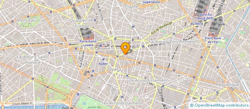 localisation de l'entreprise SOCIETE AMEDEE BROUSSIER ET COMPAGNIE  PARIS