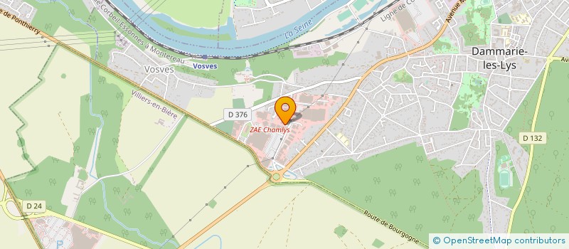 localisation de l'entreprise SOCIETE AMELIORATION DEVELOPPEMENT DE BATIMENTS ET TRAVAUX PUBLICS à DAMMARIE-LES-LYS
