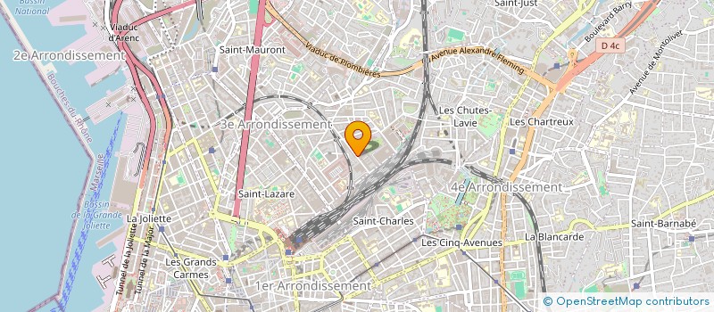 localisation de l'entreprise SOCIETE AMENAGEMENT CHAUFFAGE THERMIQUE à MARSEILLE