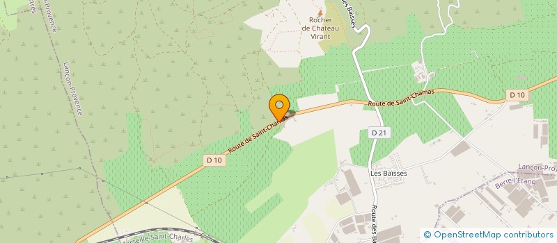 localisation de l'entreprise SOCIETE AMENAGEMENT DE CALISSANNE  LANCON-PROVENCE