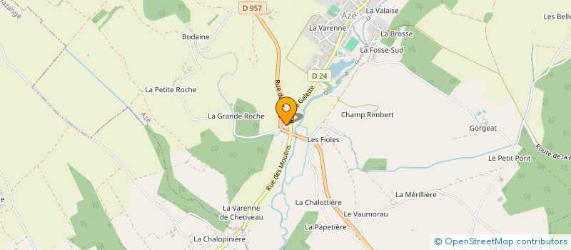 localisation de l'entreprise SOCIETE AMENAGEMENT ENTREPRISE GENERALE  VENDOME