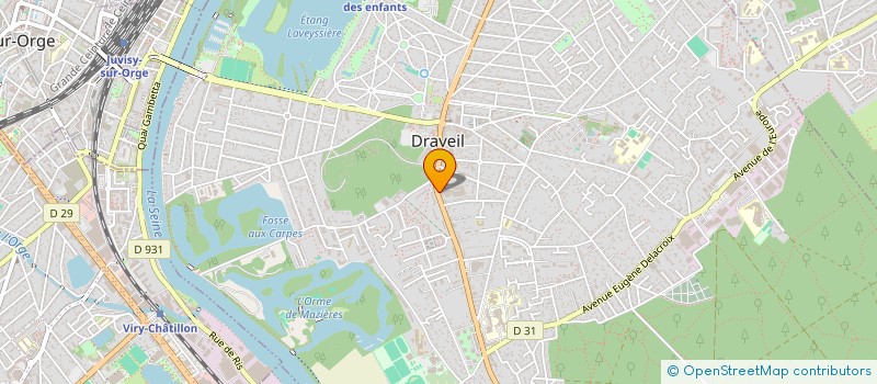 localisation de l'entreprise SOCIETE AMENAGEMENT GESTION IMMOBILIERE à DRAVEIL