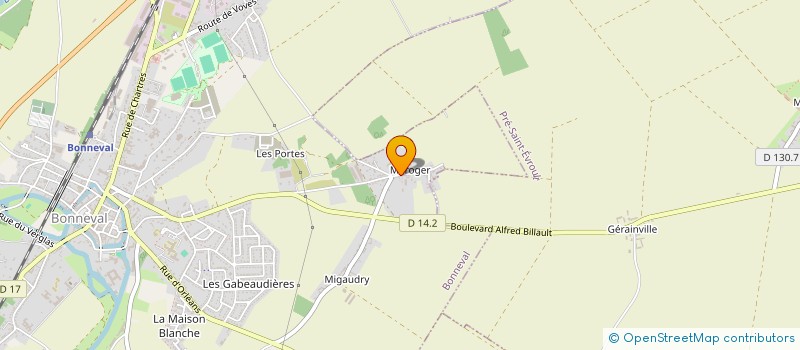localisation de l'entreprise SOCIETE AMESRAR JORRY à BONNEVAL