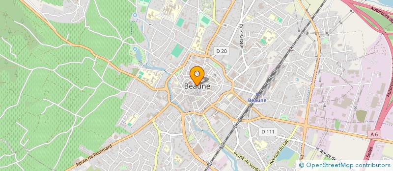 localisation de l'entreprise SOCIETE AMEUBLEMENTS ET DERIVES à BEAUNE