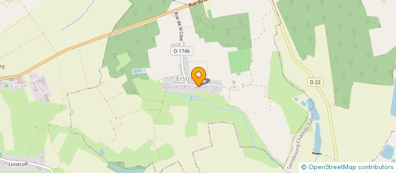 localisation de l'entreprise SOCIETE AMICALE DES SAPEURS-POMPIERS  GROSTENQUIN